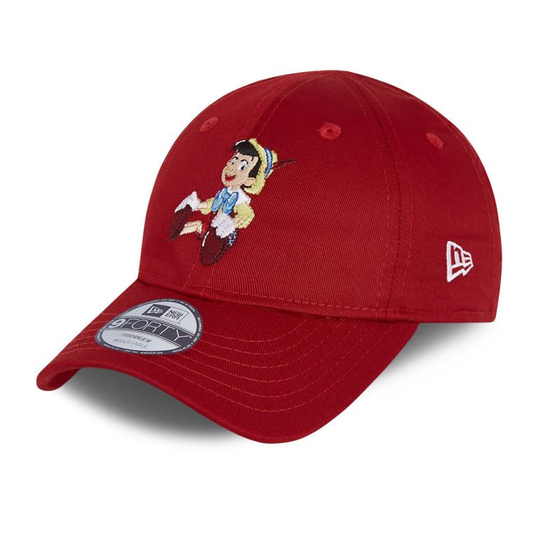 Gorras New Era 9forty Rojos - Pinocchio Disney Toddler 30724CIMF